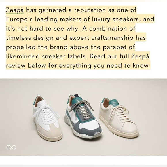 SOLD Zespa ZSP4 suede sneakers in EUC Sz 39 - Picture 14 of 15